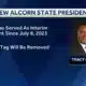 Alcorn announces new president