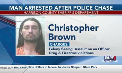 Man arrested following police chase, crashing into patrol car, Harrison Co. Sheriff says