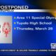 Special Olympics in Tupelo postponed to March 28