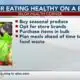 Health Corner: Tips for healthy eating on a budget