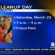 Amory cleanup day set for Saturday