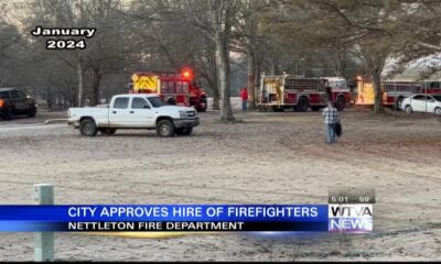 City approves hire of firefighters in Nettleton