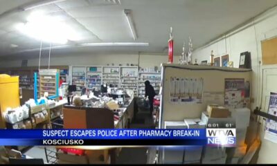 Kosciusko officer hurt in pharmacy break-in