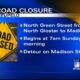 Temporary road closure to begin Sunday morning in Tupelo