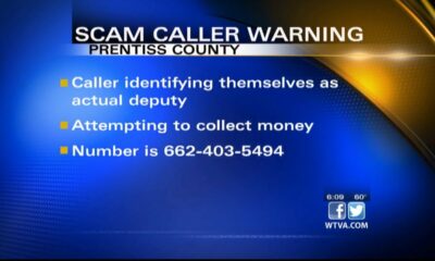 Prentiss County sheriff warning of scam phone call