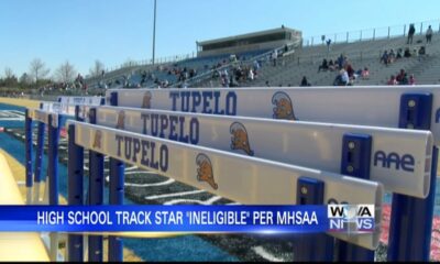 VIDEO: High school track star labeled "ineligible" for this season per MHSAA