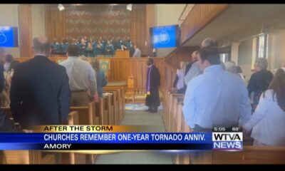Two Amory churches look back at the bond formed in the year since devastating tornado