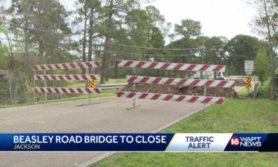 Beasley road bridge to close