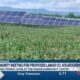 Community meeting for  Lamar Co. solar farm