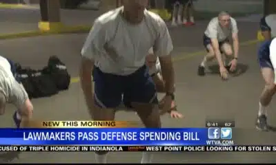 U.S. lawmakers pass a defense spending measure in Mississippi