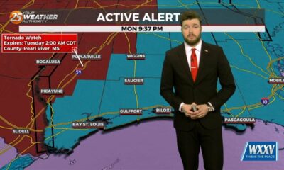 3/25 – Trey Tonnessen’s “Tornado Watch” Monday Night Forecast