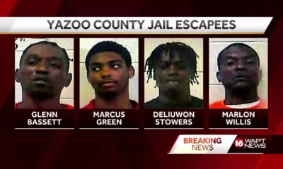Search on for Yazoo County escapees