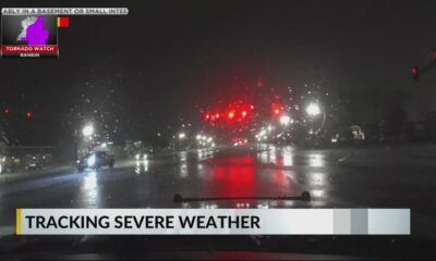 Tracking severe storms in Central Mississippi on March 25