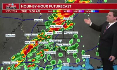 Patrick's Monday PM Forecast 3/25