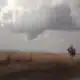 RAW VIDEO: Funnels with Tornado Warned Storm near Carpenter, Oklahoma