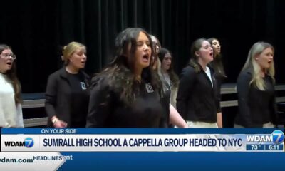 Sumrall High School’s a cappella group headed to NYC