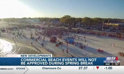 LIVE: Commercial beach events will not be approved during Spring Break
