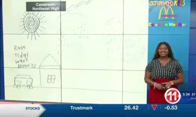 Monday's Storm Team 11 Kid is Camerson