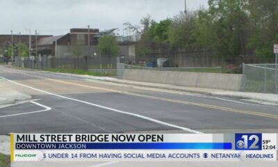 New Mill Street bridge opens in Jackson