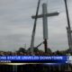 Giant cross erected along Aberdeen highway
