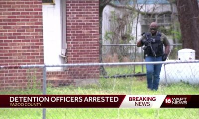 Yazoo County detention officers arrested