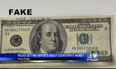 Fulton police warn about fake 0 bills