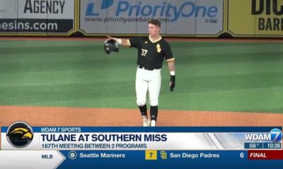 Carson Paetow's 3-hit night leads Southern Miss past Tulane, 9-4