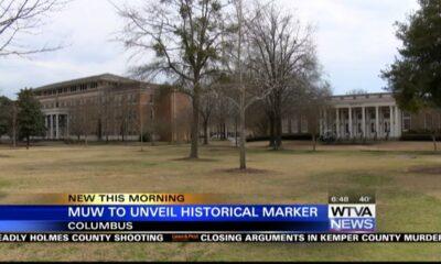 The Mississippi University for Women will unveil a marker for the university's founding mothers