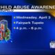 Child abuse awareness event set for April 3 in Tupelo