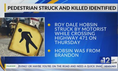 Brandon pedestrian hit, killed on Highway 471
