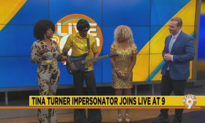 Tina Turner impersonator joins Live at 9