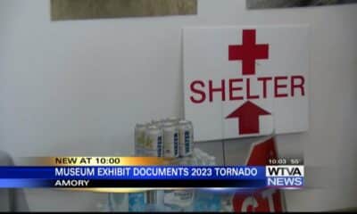 Museum exhibit documents 2023 tornado in Amory
