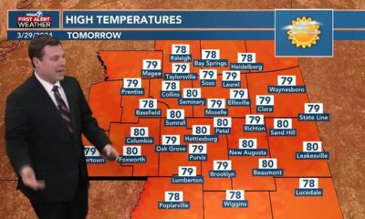 Patrick's Friday PM Forecast 3/29