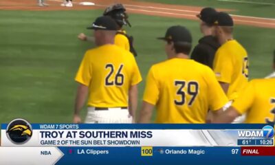 Troy evens series with 9-8 win over USM