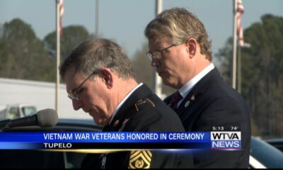Vietnam war veterans honored in Tupelo ceremony