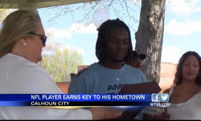 VIDEO: Kemon Hall earns key to Calhoun City