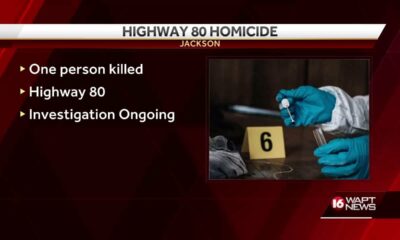 Jackson police investigating Highway 80 homicide