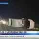 18-wheeler overturns on I-20 in Hinds County