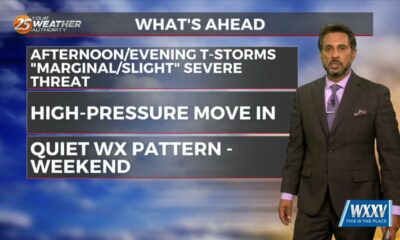 4/2 – The Chief's “Very Low Threat For Severity” Tuesday Morning Forecast