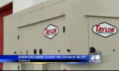 Back-up generators to be installed at Tupelo Fire stations
