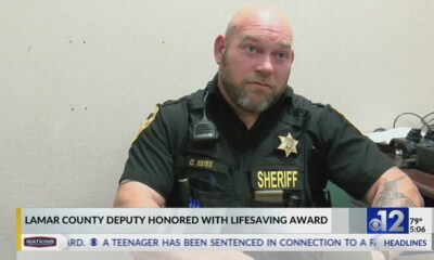 Lamar County deputy honored for saving two lives