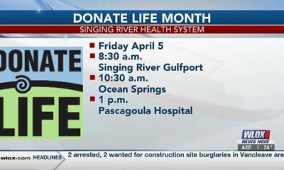 Singing River Health System raising awareness for organ donation