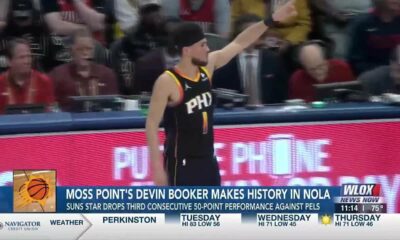 Moss Point alum, Phoenix Suns star Devin Booker makes history against Pelicans