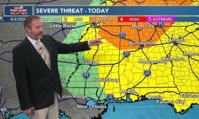 04/02 Ryan's “Stormy Later” Tuesday Morning Forecast