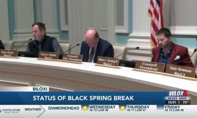 Biloxi City Council gives update on status of Black Spring Break