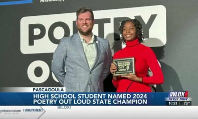 Pascagoula High School student named 2024 Poetry Out Loud state champion