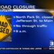 A road closure is happening in Tupelo