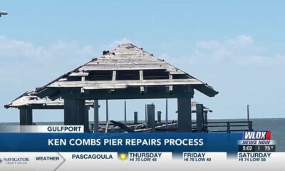LIVE: Ken Combs Fishing Pier remains damaged from Hurricane Zeta damage