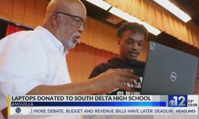 Laptops donated to South Delta High School