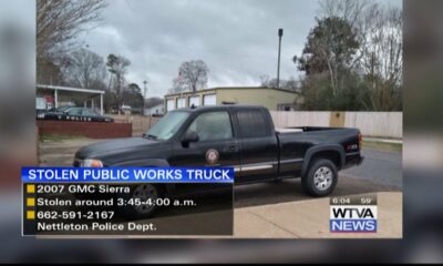 City truck stolen in Nettleton